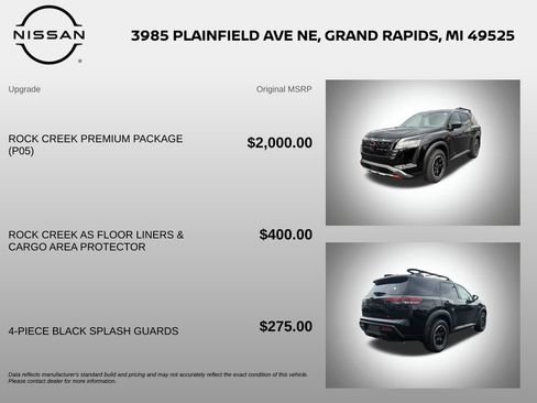 New 2026 Nissan Pathfinder Rock Creek AWD/4WD image 6
