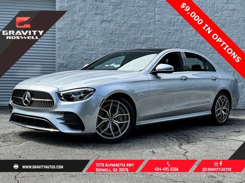 Used 2021 Mercedes-Benz E 350 4MATIC Sedan image 1