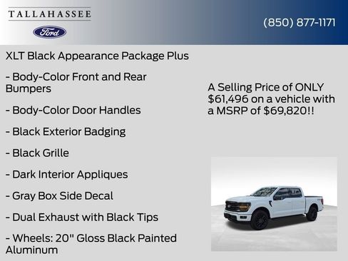 New 2026 Ford F150 XLT w/ Equipment Group 302A MID AWD/4WD image 12