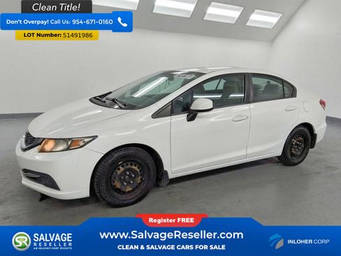 Used 2013 Honda Civic LX image 1