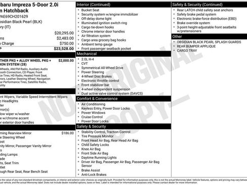 Used 2012 Subaru Impreza 2.0i Premium image 15