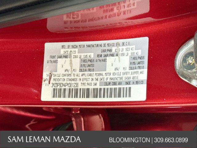 Used 2023 MAZDA MAZDA3 s AWD/4WD image 30