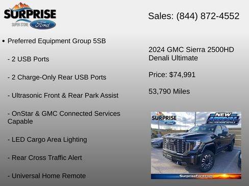 Used 2024 GMC Sierra 2500 Denali Ultimate AWD/4WD image 17
