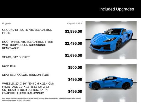 Used 2024 Chevrolet Corvette Z06 RWD image 7