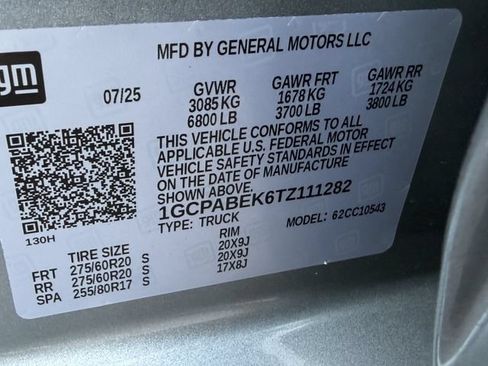 New 2026 Chevrolet Silverado 1500 Custom w/ Turbomax Blackout Package RWD image 21