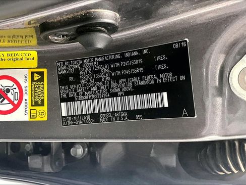 Used 2016 Toyota Highlander Limited Platinum AWD/4WD image 30