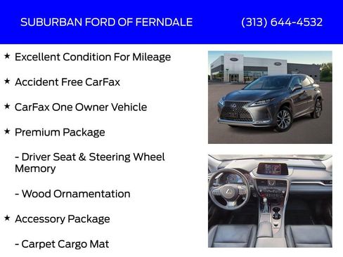 Used 2022 Lexus RX 450h AWD w/ Premium Package image 4