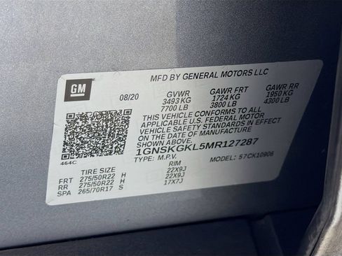 Used 2021 Chevrolet Suburban High Country w/ Premium Package AWD/4WD image 32