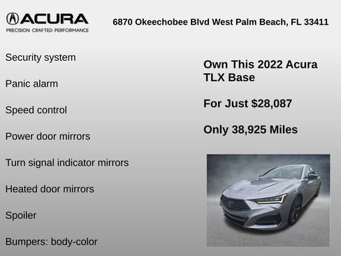 Used 2022 Acura TLX w/ A-SPEC Pkg image 35