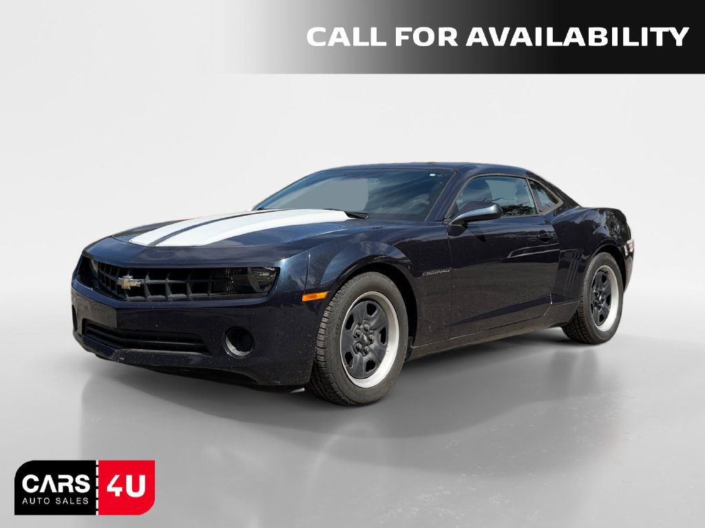 Used 2013 Chevrolet Camaro LS w/ White Rally Stripe Package RWD image 3