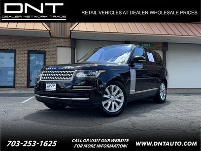 Used 2017 Land Rover Range Rover HSE