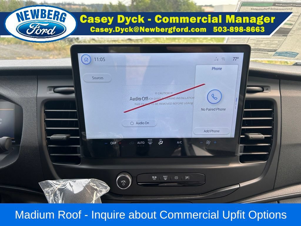 New 2026 Ford Transit 250 148 Medium Roof w/ Load Area Protection Package RWD image 13