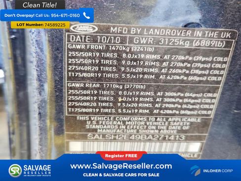 Used 2011 Land Rover Range Rover Sport Supercharged image 17