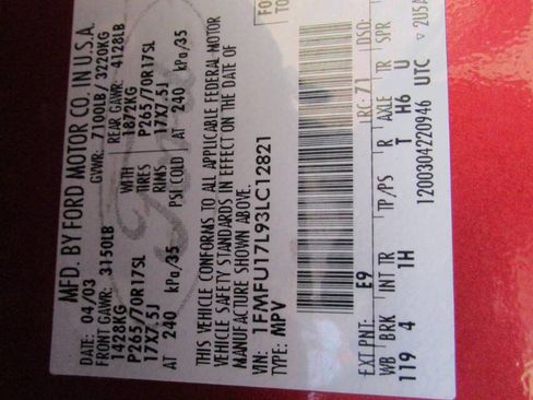 Used 2003 Ford Expedition Eddie Bauer image 47