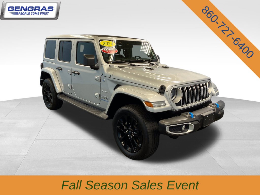 Used 2024 Jeep Wrangler Unlimited Sahara w/ Technology Group AWD/4WD 360° Tour