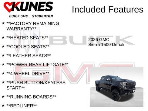 New 2026 GMC Sierra 1500 Denali w/ Technology Package image 3