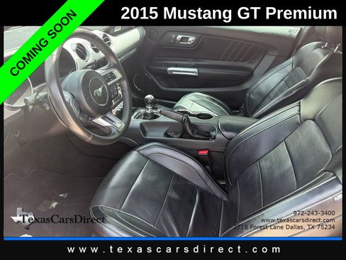 Used 2015 Ford Mustang GT Premium RWD image 8