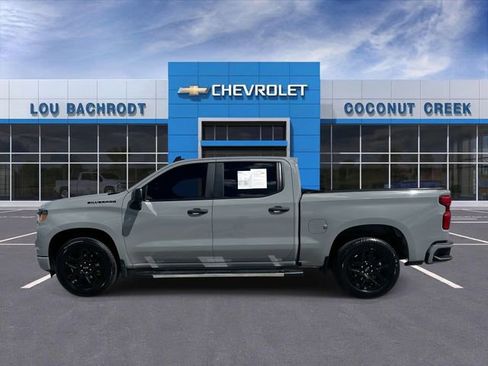 Used 2024 Chevrolet Silverado 1500 Custom w/ LPO, Dark Essentials Package RWD image 5