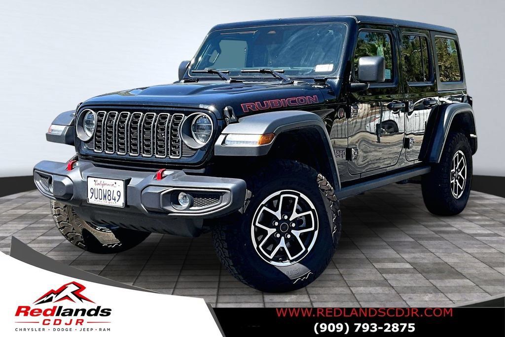 Certified 2025 Jeep Wrangler Unlimited Rubicon w/ Convenience Group AWD/4WD image 1
