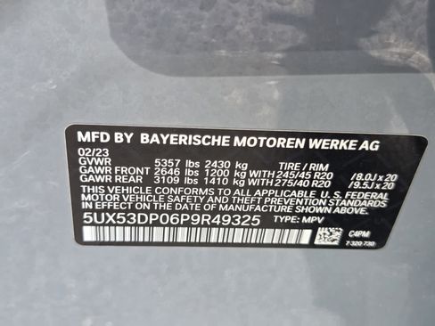 Used 2023 BMW X3 xDrive30i w/ M Sport Package AWD/4WD image 22