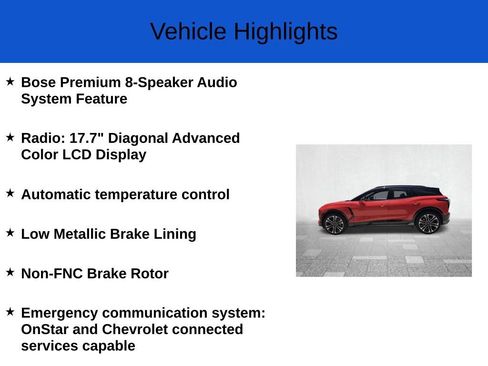 New 2026 Chevrolet Blazer EV SS w/ Performance Package AWD/4WD image 3