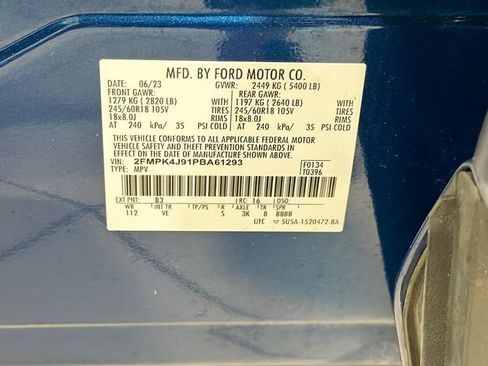 Used 2023 Ford Edge SEL AWD/4WD image 25