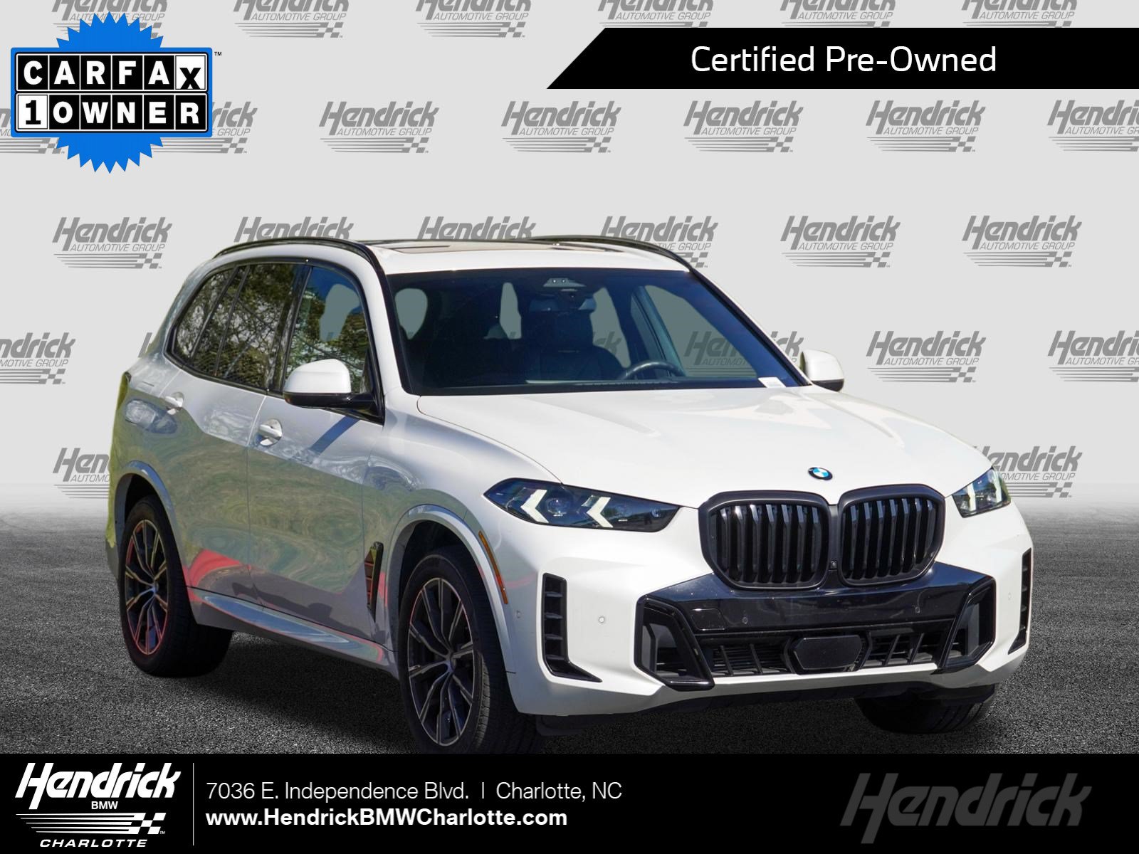 Certified 2025 BMW X5 xDrive40i w/ M Sport Package AWD/4WD image 1