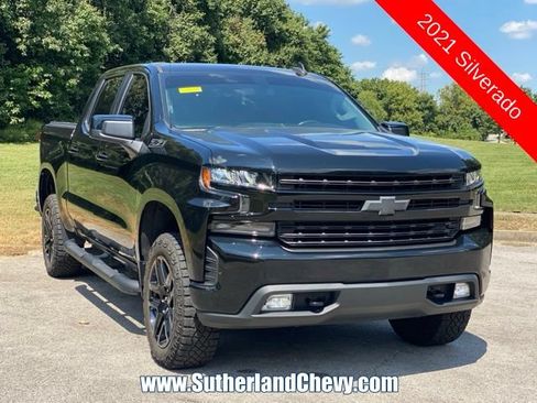 Used 2021 Chevrolet Silverado 1500 LT Trail Boss w/ LPO, Dark Essentials Package AWD/4WD image 1
