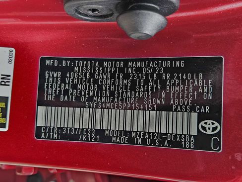 Used 2023 Toyota Corolla SE image 29