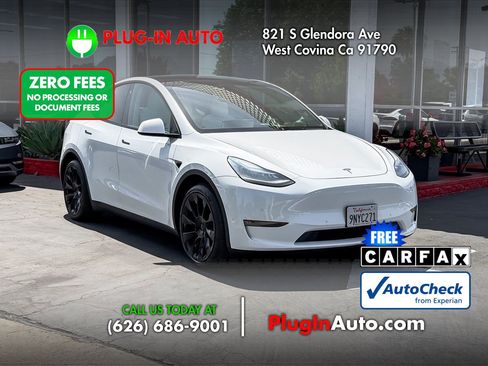 Used 2021 Tesla Model Y Long Range AWD/4WD image 3