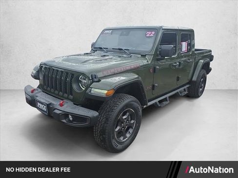 Used 2022 Jeep Gladiator Rubicon w/ LED Lighting Group AWD/4WD image 1