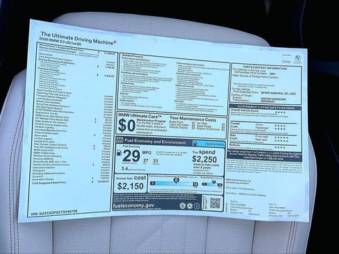 New 2026 BMW X3 xDrive30 image 18