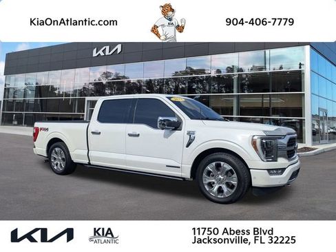 Used 2022 Ford F150 Platinum w/ Equipment Group 701A High image 1