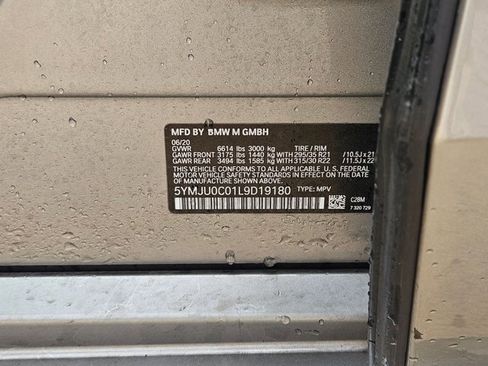 Used 2020 BMW X5 M w/ Executive Package image 25