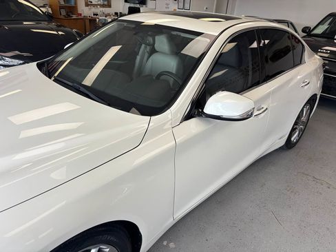 Used 2019 INFINITI Q50 Luxe w/ Essential Package (3.0T Luxe) RWD image 3