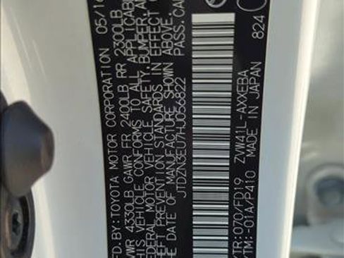 Certified 2017 Toyota Prius V Two FWD image 27