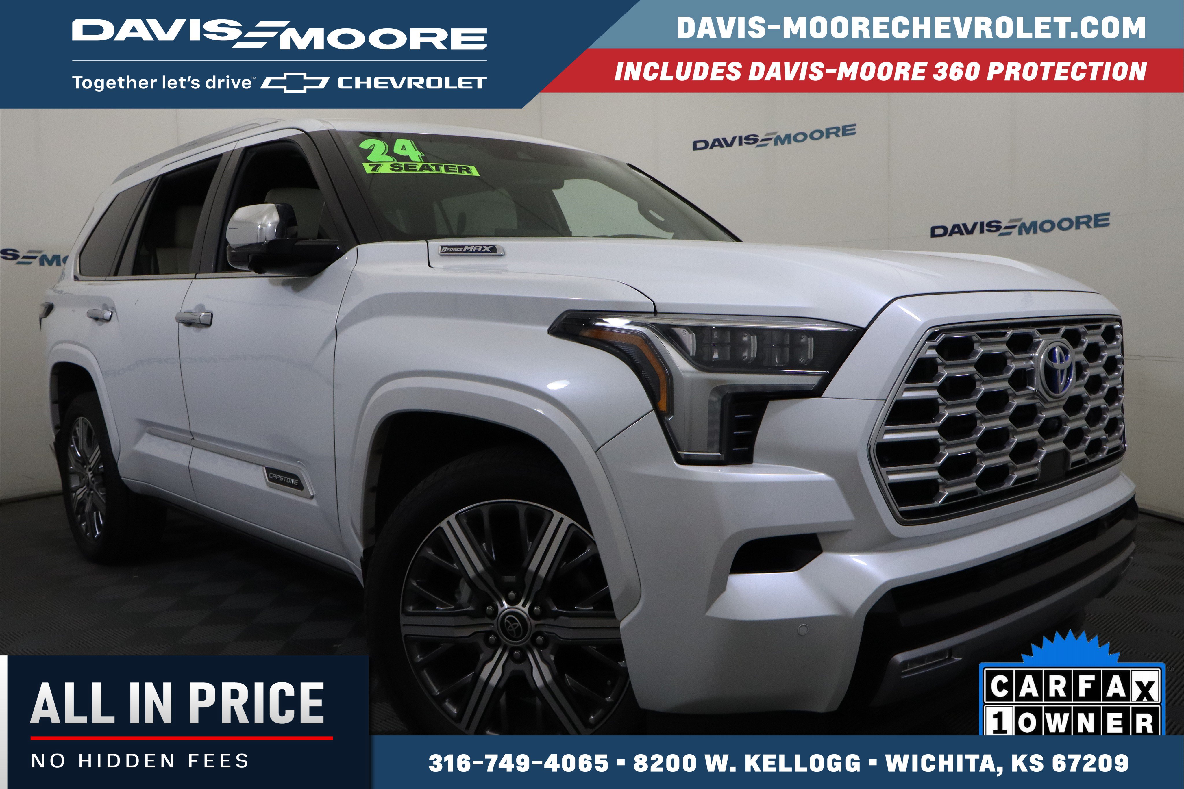 Used 2024 Toyota Sequoia Capstone AWD/4WD image 1