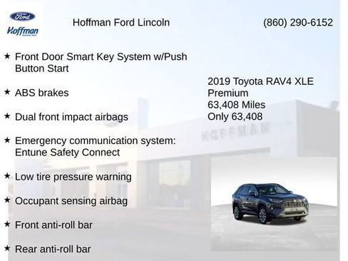 Used 2019 Toyota RAV4 XLE Premium w/ All Weather Liner Package AWD/4WD image 20