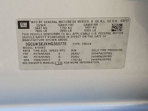 Used 2017 Chevrolet Silverado 1500 LTZ w/ Max Trailering Package image 15