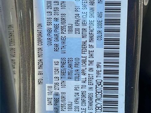 Used 2019 MAZDA CX-9 Touring w/ Touring Premium Package image 21