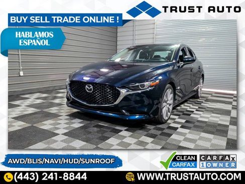 Used 2021 MAZDA MAZDA3 s image 1