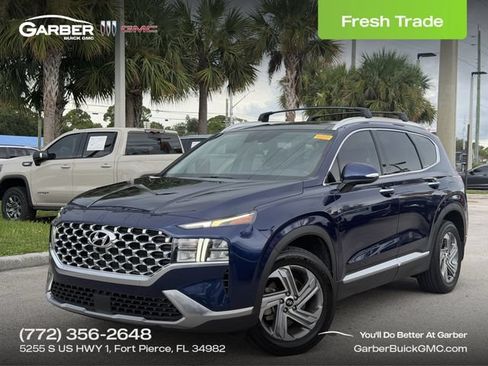 Used 2022 Hyundai Santa Fe SEL w/ Convenience + Premium Package FWD image 1