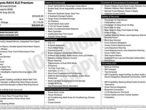 Used 2019 Toyota RAV4 XLE Premium FWD image 2