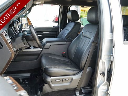 Used 2015 Ford F350 Platinum w/ Snow Plow Prep Package AWD/4WD image 7
