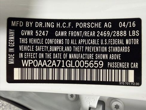 Used 2016 Porsche Panamera Edition image 32