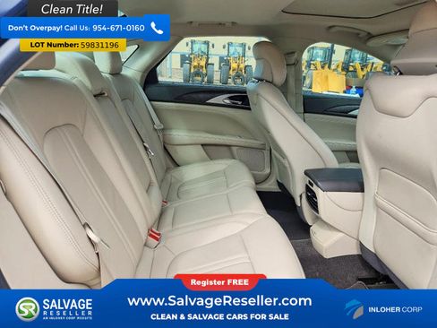 Used 2017 Lincoln MKZ Select w/ Select Plus Package FWD image 13