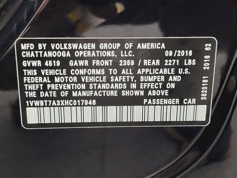 Used 2017 Volkswagen Passat 1.8T SE image 33