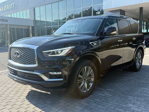 Used 2022 INFINITI QX80 Luxe w/ Cargo Package AWD/4WD image 9