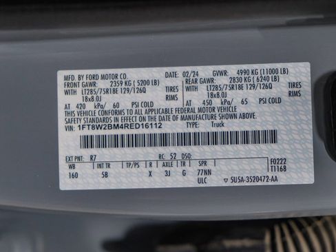Used 2024 Ford F250 Lariat w/ Lariat Ultimate Package AWD/4WD image 71