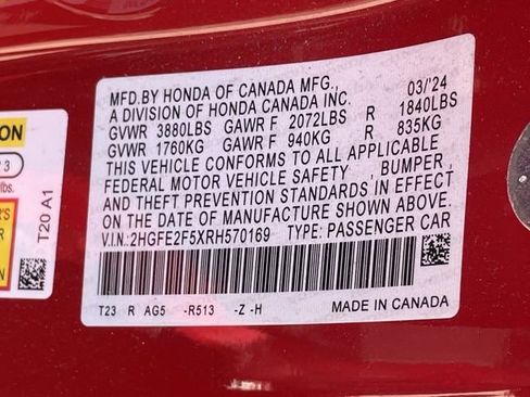 Used 2024 Honda Civic Sport image 27